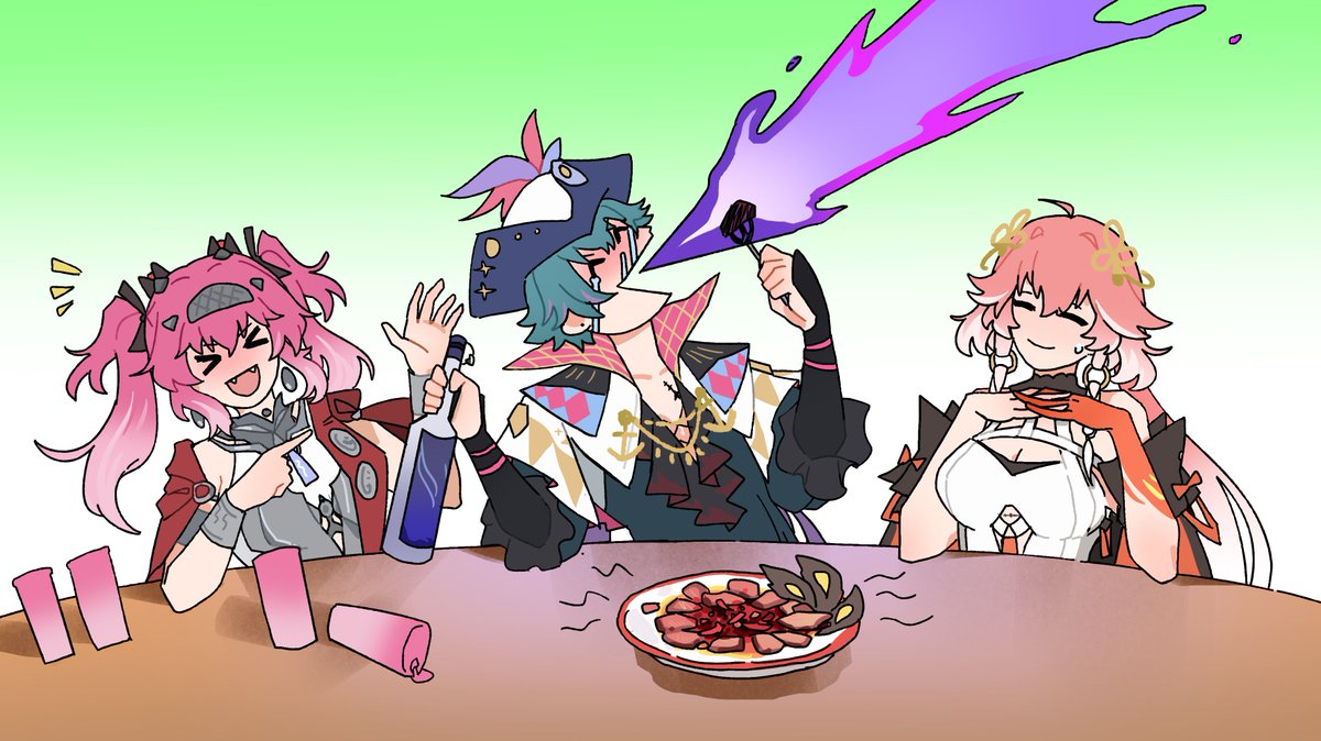 Soooooooooo spicyyyyy！
#lupawuwa #Changli #Brant  #WutheringWaves  #WuWaFanart  #鳴潮