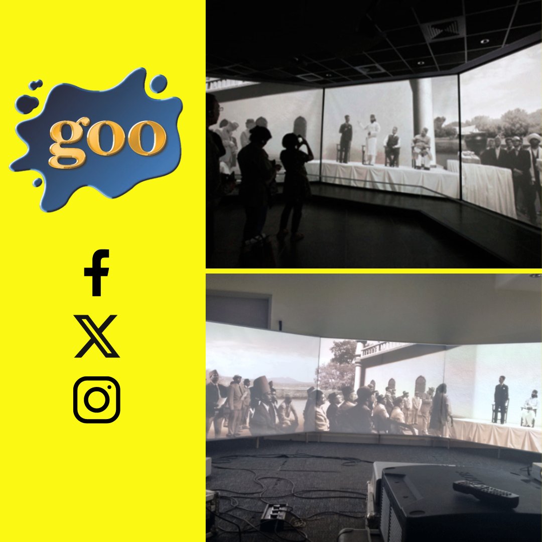 GooSystems's tweet image. Mahatma Gandhi Dandi-Kutir Museum Turns to Goo!
#GooSystems #ScreenGoo #projection
