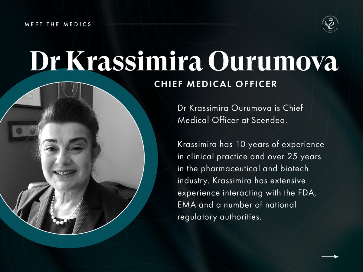 scendea's tweet image. Meet Our Medics! Discover how they can support you in achieving an approved CTA or IND status for your medicinal product. Book an exploratory call today scendea.com/contact
-
#clinicaldevelopment #drugdevelopment #meetourmedics #regulatoryapproval