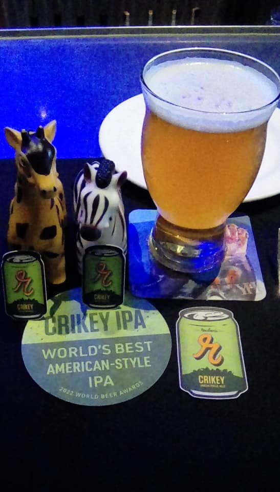 Yesterday's Beer - <a href="/Reubensbrews/">Reuben's Brews</a> "Crikey!" IPA, at the <a href="/YardHouse/">Yard House</a>