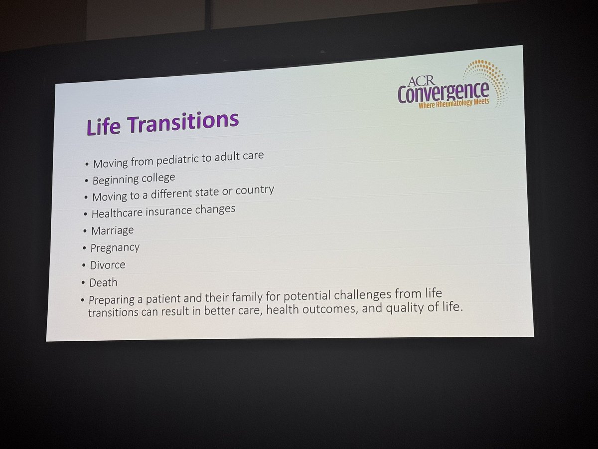 TiffanyAndLupus's tweet photo. Really inspiring to hear from Patient Advocate, @whitneywarriors at #ACR25 as she shares her experience on how she navigated transitions in her life & shared key takeaways for both patients and providers for how best to prepare for life transitions. ↴ #LADAorg #LupusChat https://t.co/gewgkjjRXh