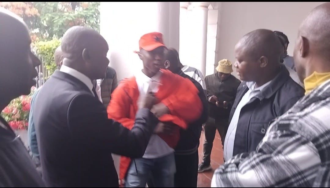 OMasaraure's tweet photo. CDE @KeeganMathe and other progressive forces stood shoulder to shoulder defending the constitution. https://t.co/WyVxelAvnT