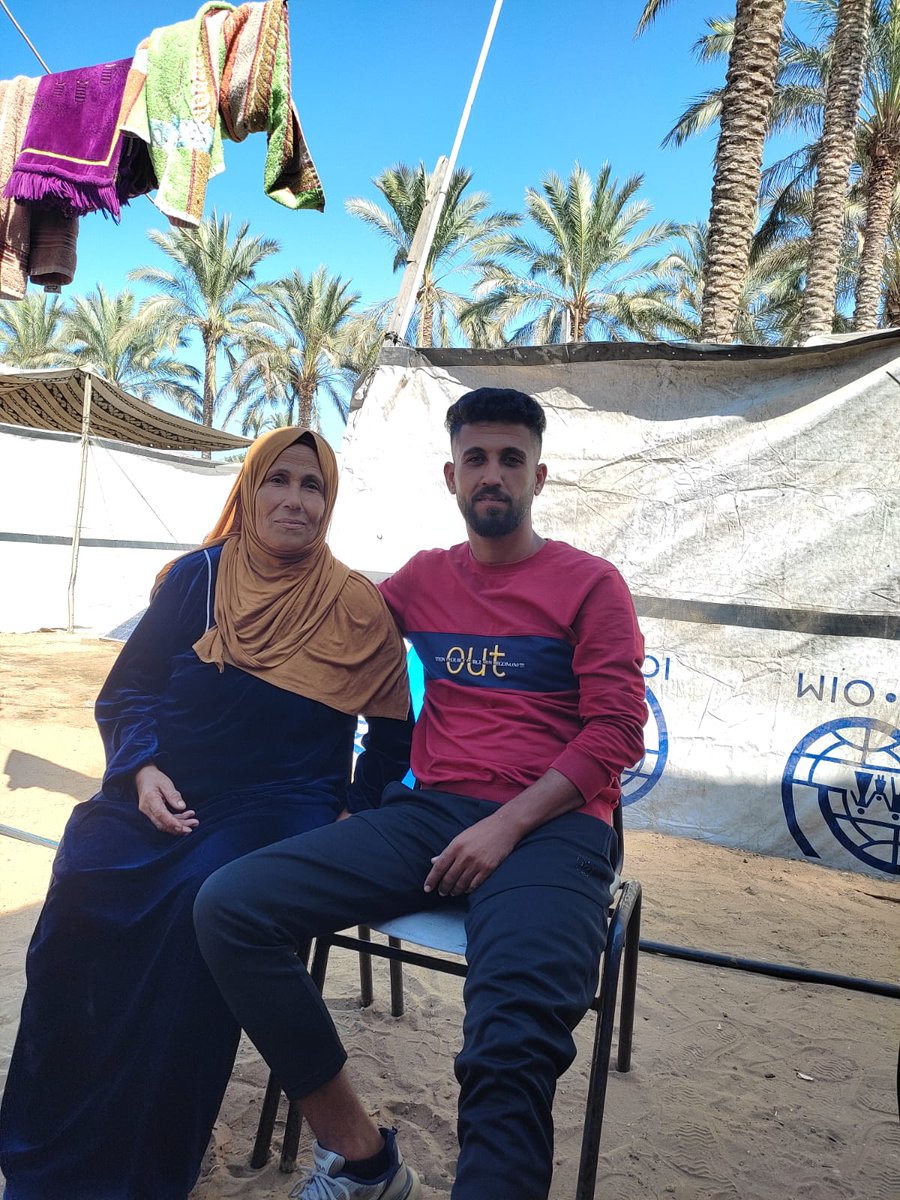 AboJamil97's tweet photo. My dear mother and I stand in front of our torn and fragile tent…
Can you see these clothes we wear? They are all we have, worn day and night under the freezing cold, with nothing to keep us warm.

We are asking for help to buy a nylon tarp to cover our tent, winter blankets for my mother and my daughter Sundus, and warm clothes for Sundus.
The cold inside the tent is unbearable, and the winds are almost tearing away what little shelter we have left.

To donate: https://t.co/PE0e7hV7Gj

To contact me and help directly via WhatsApp: +972567871296

Please remember us a little in your hearts and give us hope for warmer, safer days…
@ThatTimWalker @ainiladra @Louis_Allday @bodega_gyro_ao @StanleyCohenLaw @ProfSunnySingh @Frances_Coppola @MothTongue_ @sale_gose @leylahamed @hasanthehun @TomLondon6