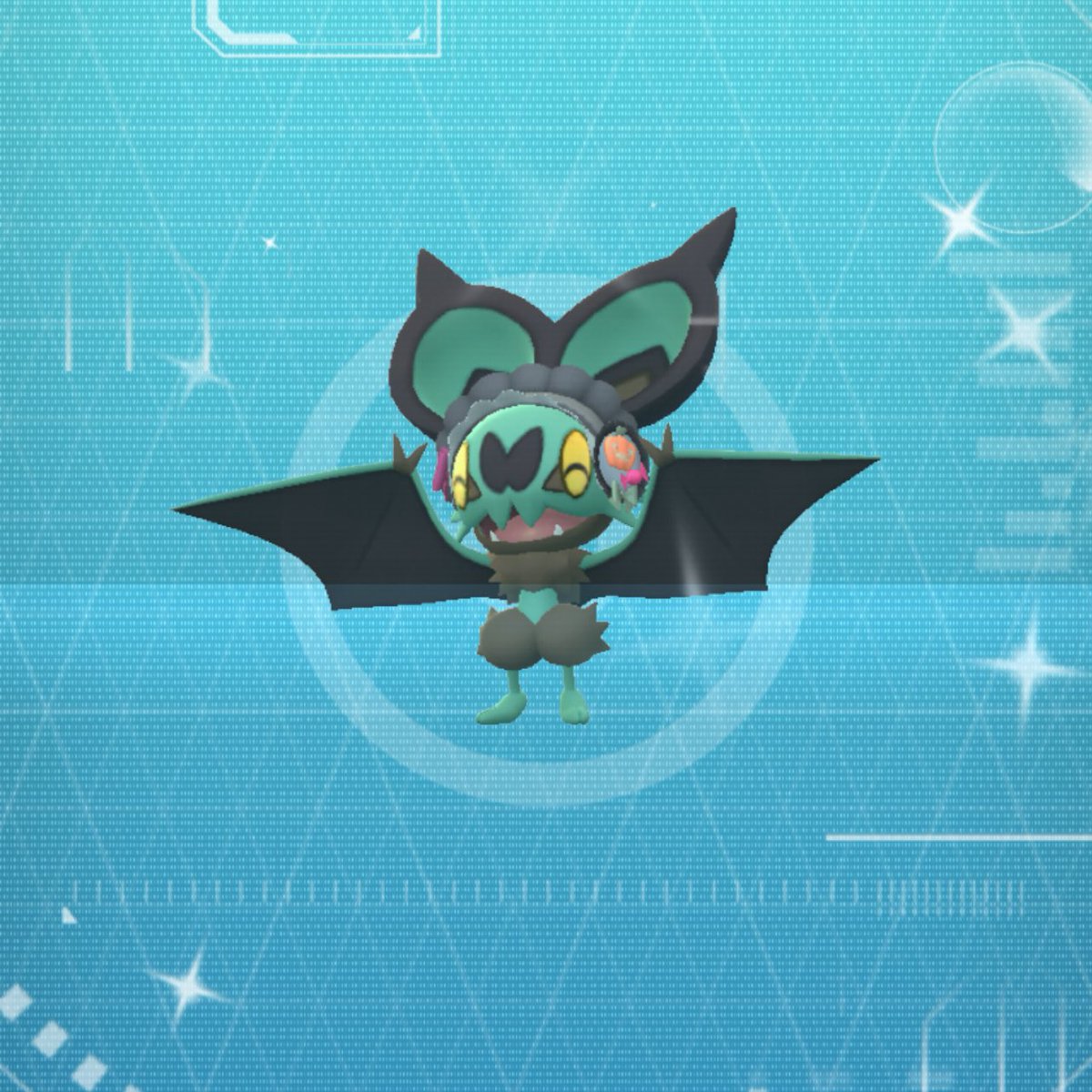 My first Halloween costume shiny in go EVER!!!! Meet Frankenstein🥰