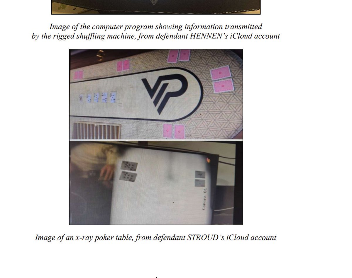 New detention memo submitted by Justice Dept includes images of the alleged poker rigging equipment in the recent illegal poker busts with ties to NBA coach

The alleged doctored card shuffler.. and the x-ray device beneath the poker table