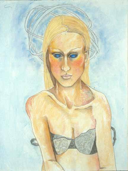 Found a few old studies and sketches while doing some summer cleaning… self portraits: Anger Turned Inward and Melancholia.  

Pastel on paper
Circa 2002 - 2003 

If you know much about my life then, it all makes sense.