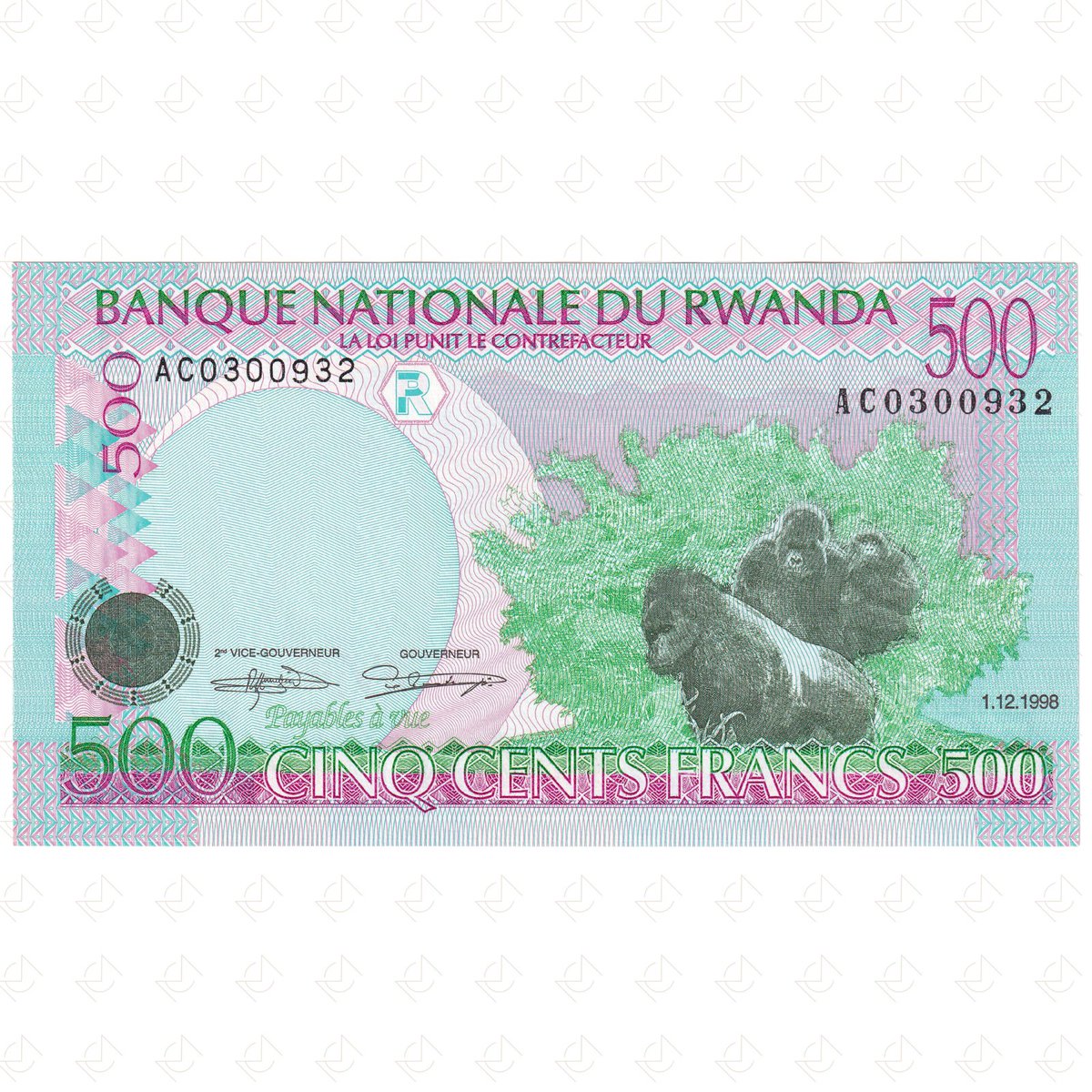 MansbridgeCoins's tweet image. 1998 Rwanda 500 Francs Banknote – P#26a

Starting Price: £5.00

Currently at 7-day auction — bid before it&apos;s gone!

📦 £3.00 UK shipping
🌍 Secure international delivery
🔗 ebay.co.uk/str/mansbridge…

#Banknotes #MansbridgeCoins #BanknoteCollector #BanknoteCollectors #Notaphily…
