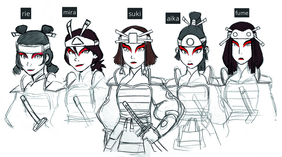 DarkHorseComics's tweet image. Justice. Duty. Strength. Check out Suki and the Kyoshi Warriors, soon to star in their very own comic series from Dark Horse, Avatar Studios, and @NickAnimation!

Character sketches by @BellmanBessa, who will be joined by @BrandonHoang_ and Adele Matera. More details very soon!