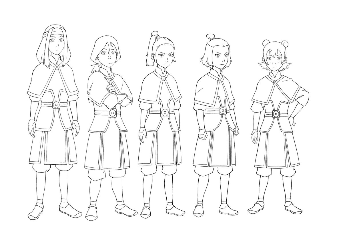 DarkHorseComics's tweet image. Justice. Duty. Strength. Check out Suki and the Kyoshi Warriors, soon to star in their very own comic series from Dark Horse, Avatar Studios, and @NickAnimation!

Character sketches by @BellmanBessa, who will be joined by @BrandonHoang_ and Adele Matera. More details very soon!