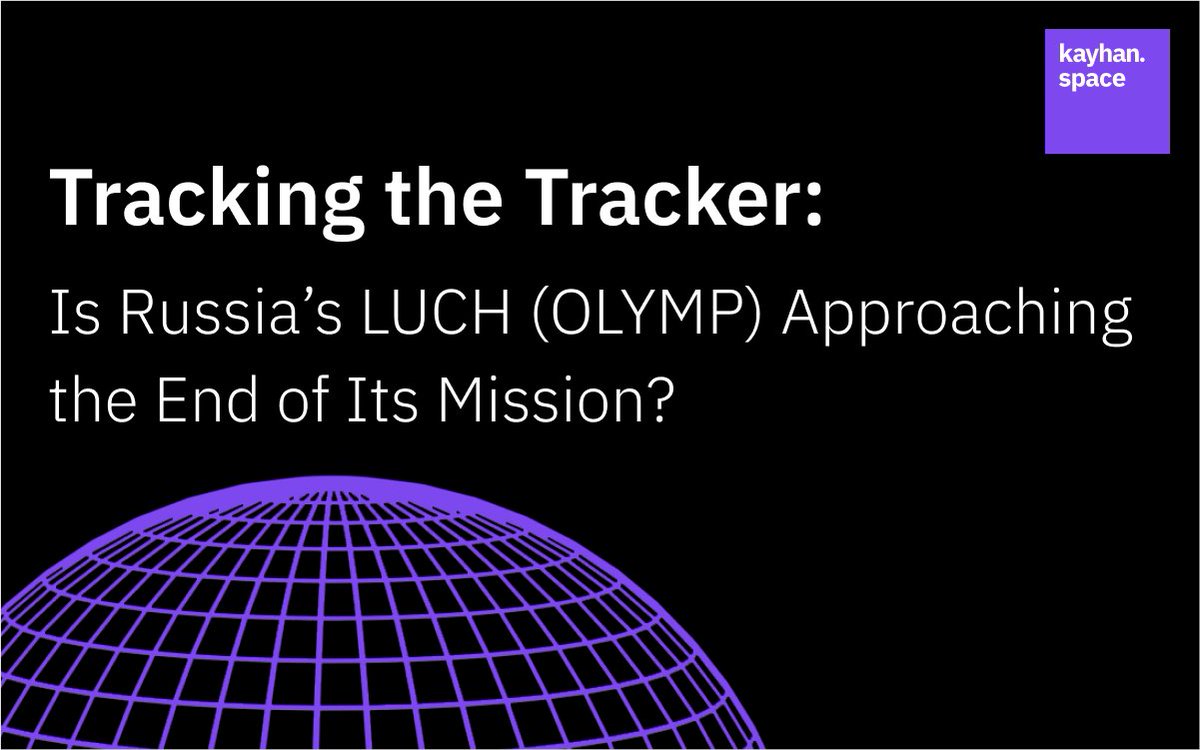 After ten years of redefining proximity norms in GEO, Russia’s Luch (OLYMP) is moving above the GEO belt. 
Its successor, Luch-2, continues the same operational philosophy.

🔗 kayhan.space/blog/760