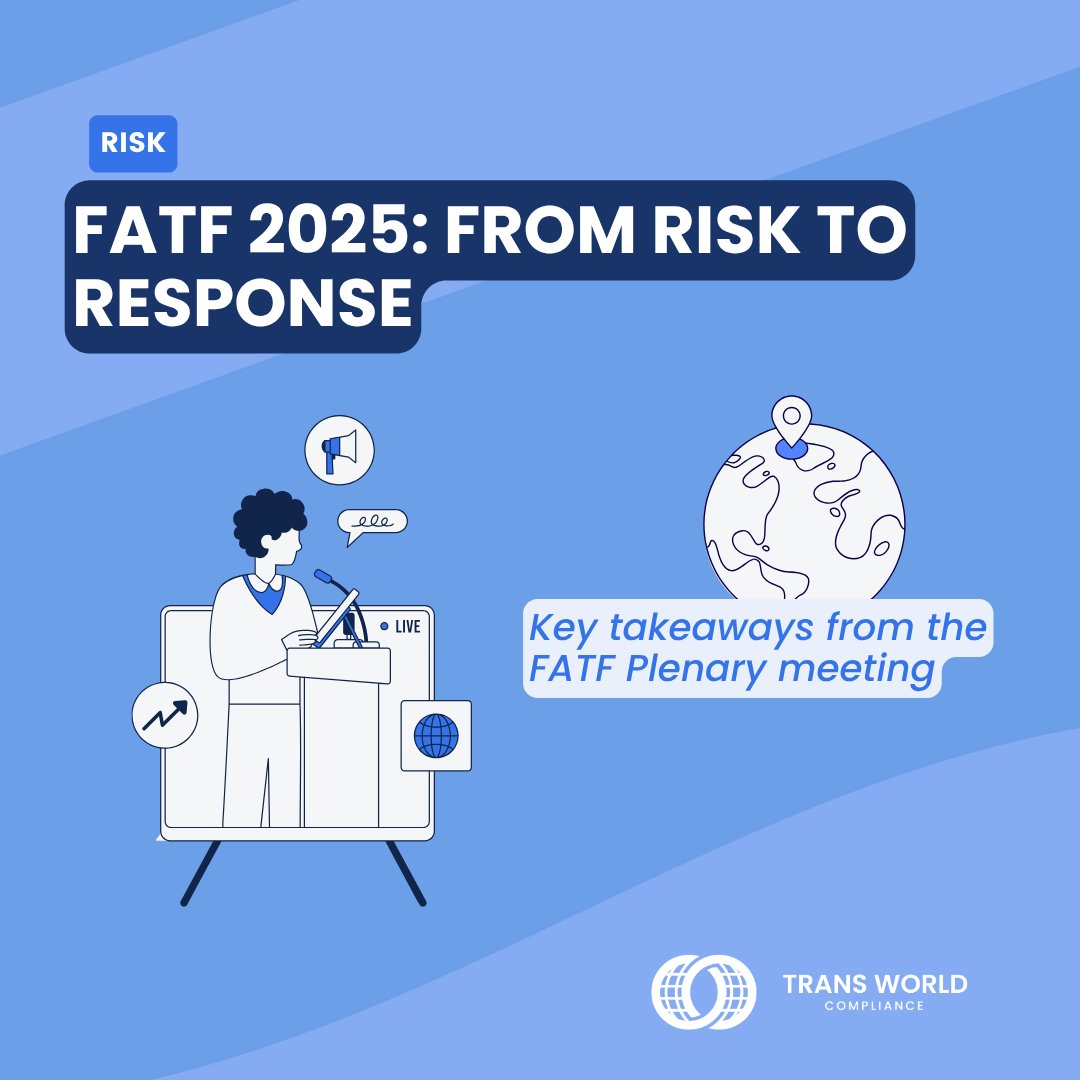 TransWorldComp's tweet image. Burkina Faso, Mozambique, Nigeria, and South Africa just reached a major milestone in the fight against illicit finance.

👉 Swipe through our carousel to see what’s changing.

Read more here: hubs.la/Q03QvDf00

#FATF #GrayList #AML