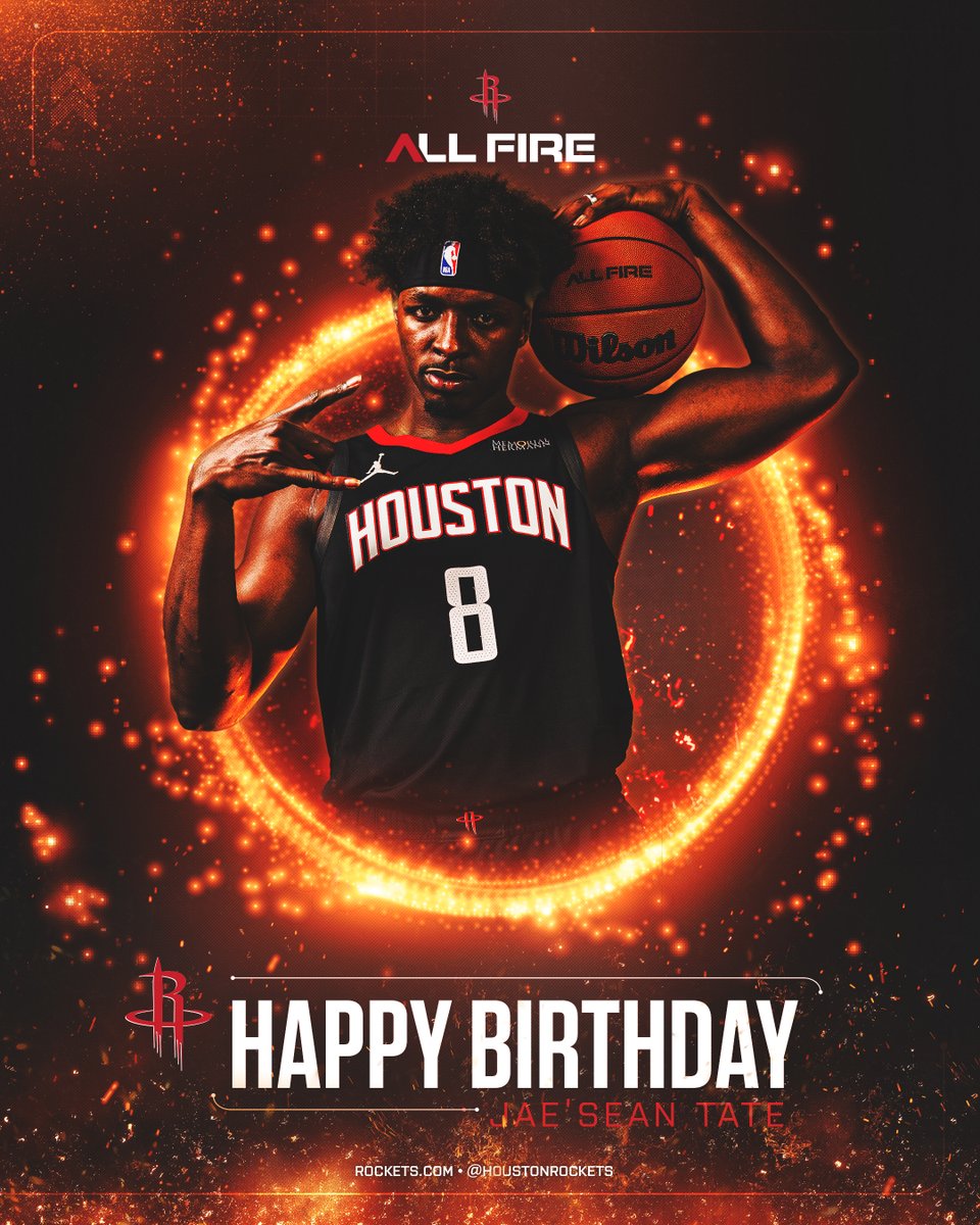 HoustonRockets's tweet image. Happy Birthday, JT 🥳

Let's show Jae'Sean some love, H-Town!