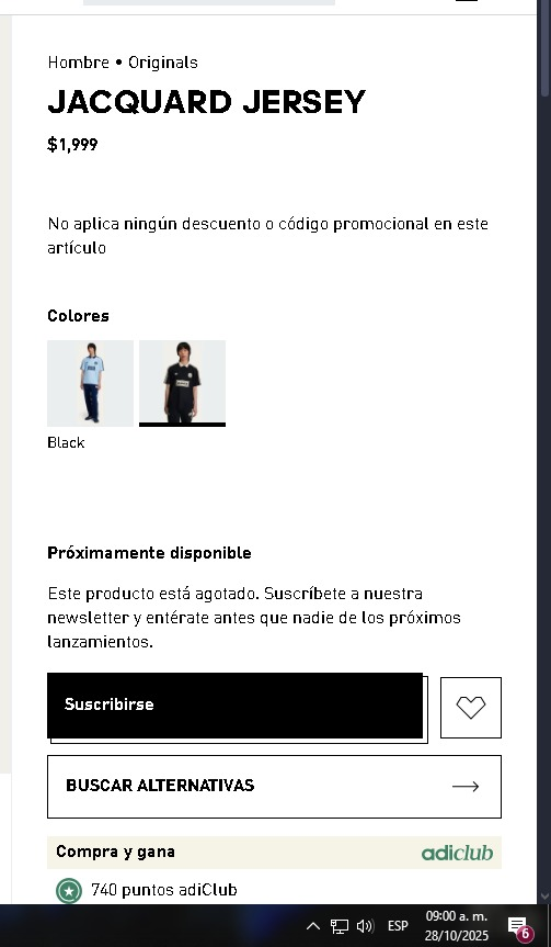 yosoyelHiram's tweet photo. La colab de adidas y Oasis salía hoy 28 de octubre a las 9 am y pues a las 9 am ya estaba agotado jajaja que broma @adidasMX que mal huele esto #adidas #oasislive25 #adidas https://t.co/ZJZTPw8Hj9