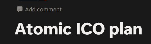 You want perps? Lol. We gave you something better 3 years ago. 

Atomic is alive. Just wait.