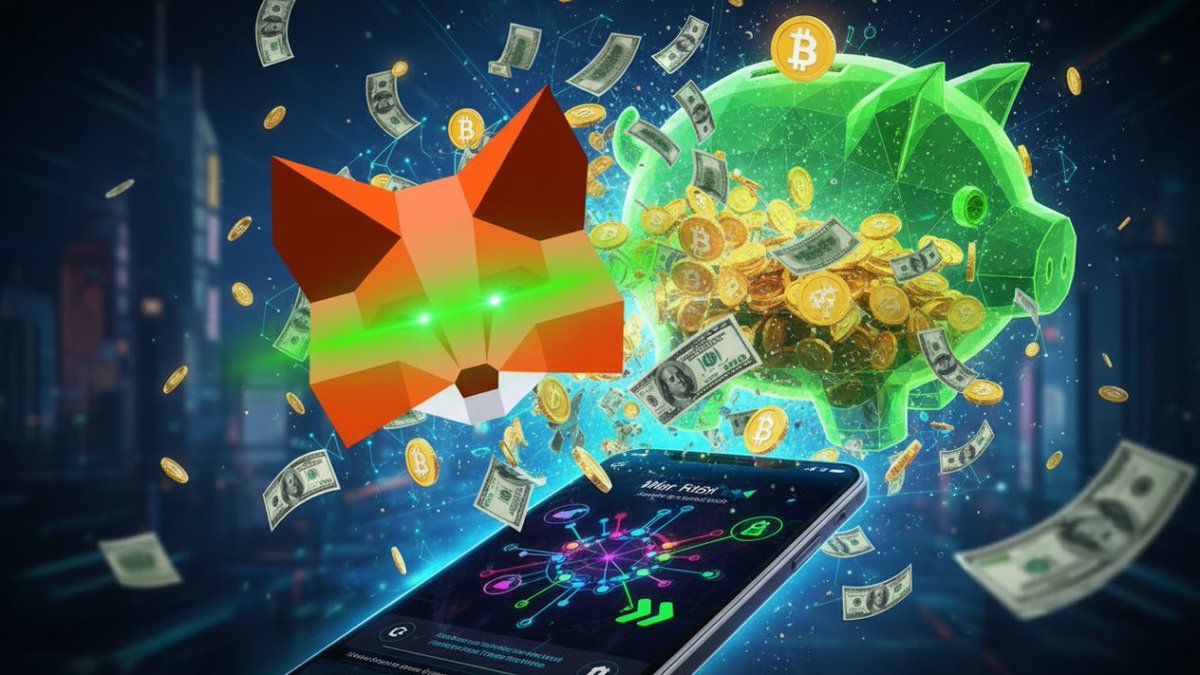 Mr_CryptoYT's tweet image. MetaMask Just Launched a $30 Million Rewards Campaign! 💰

If you use @MetaMask , this is HUGE, they’re giving away $30 million in rewards to users who complete simple on-chain actions.

Here’s how you can join 👇

🚀 Step-by-Step Tutorial:

1️⃣ Open the official MetaMask Rewards…