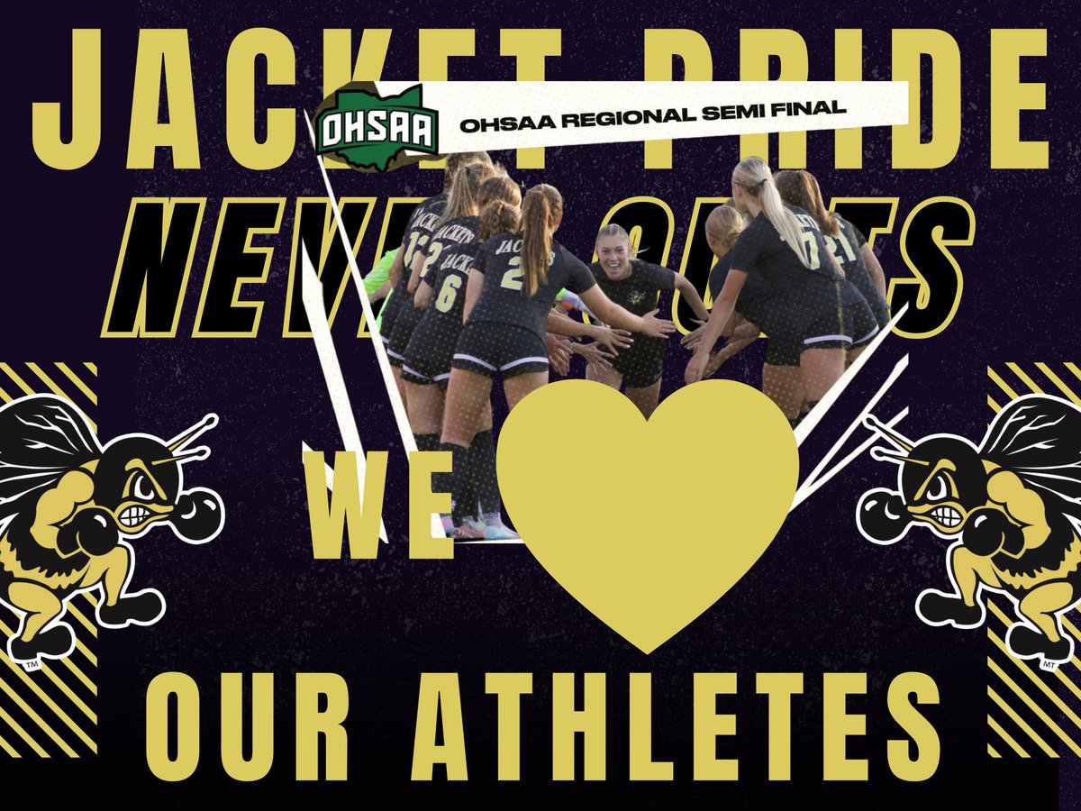 Our athletes work hard for moments like this.  Don't take it from them.

#JacketPrideNeverQuits #StrongSchoolsStrongTeams