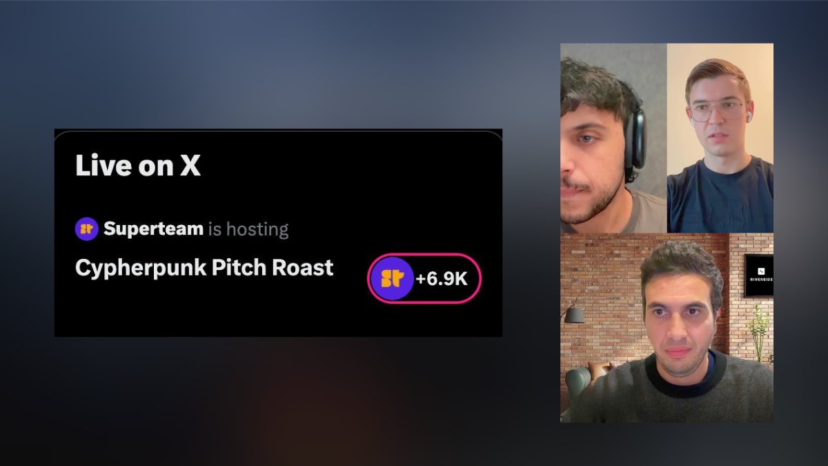 Pitched <a href="/nomadz_co/">Nomadz🧳</a> on <a href="/superteam/">Superteam</a>'s stage to nearly 7K viewers.​

Grateful to <a href="/L0STE_/">LE◎ - sol/acc</a> and <a href="/depitchsofian/">Sofian | legends.fun</a> for the opportunity and their valuable feedback.​

For founders seeking similar visibility, check out <a href="/legendsdotfun/">legends.fun</a>, who made this happen.