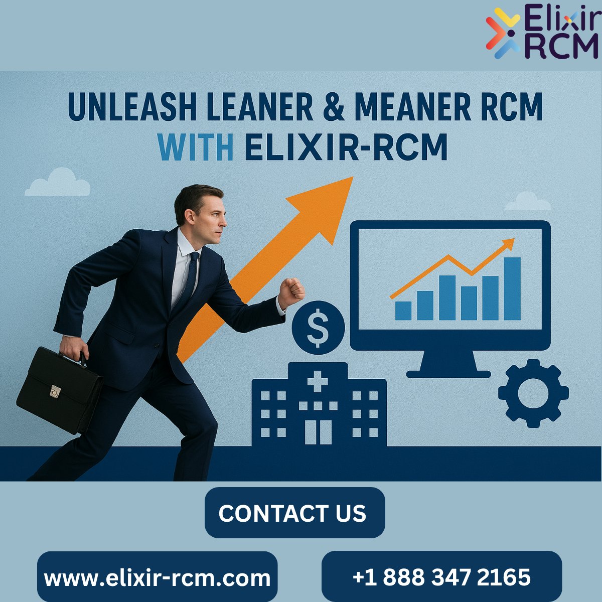 ElixirRcm's tweet image. #Revenuecyclemanagement #claimsmanagement #denialmanagement #medicalcoding #medicalbilling #healthcare #RCM #healthcare #USA