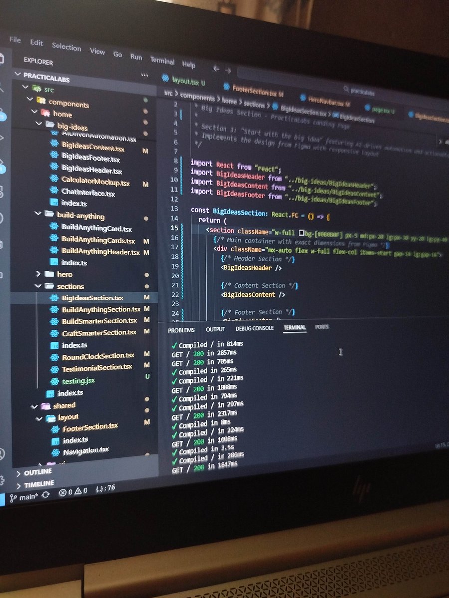 wellshub_fr's tweet image. Been hitting up so lately... 🤧

POV: What&apos;s going on behind the scenes?

#100daysofcodingchallenge