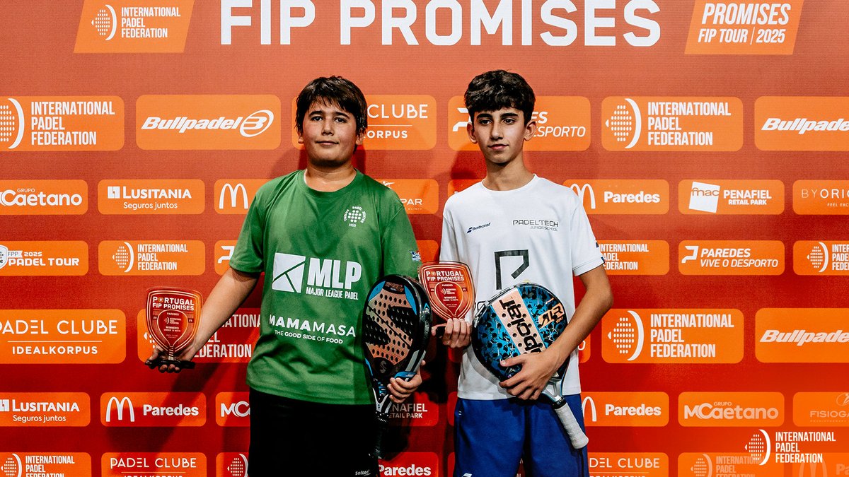 padelfip's tweet photo. Champions shine in Paredes!🏆✨
A weekend full of talent, emotion, and pure padel energy comes to an end 💥

Huge congratulations to our #FIPPromisesParedes champions for their amazing performance👏

💫 𝗙𝗜𝗣 𝗣𝗥𝗢𝗠𝗜𝗦𝗘𝗦 𝗣𝗔𝗥𝗘𝗗𝗘𝗦 💫
#PadelFIP🌍
#FIPPromisesTour2025🧡 https://t.co/xM56QMsTT3