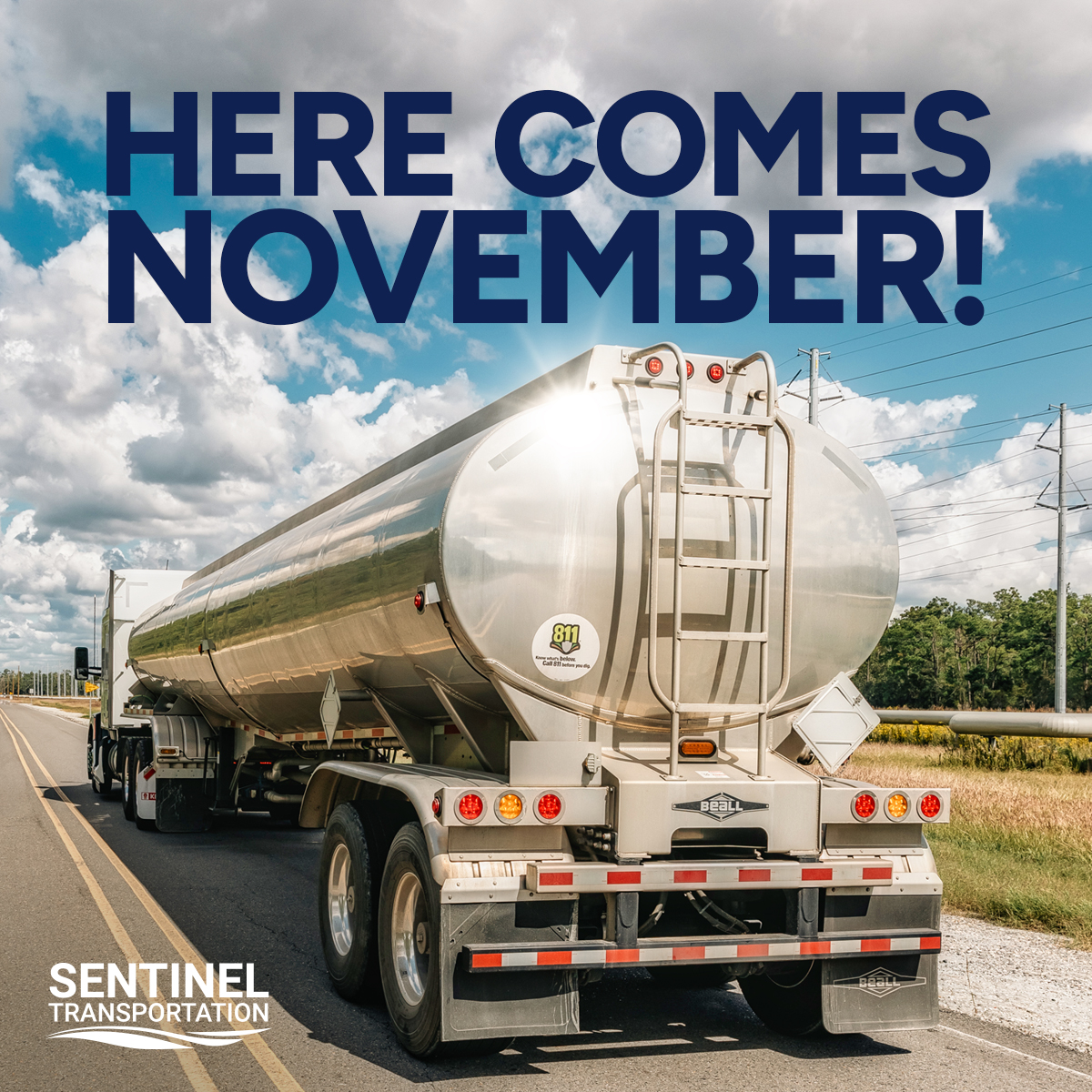 sentinel_trans's tweet image. It’s hard to believe, but October is already almost over! We enjoyed a safe &amp;amp; productive month and hope you’re all looking forward to a great November!