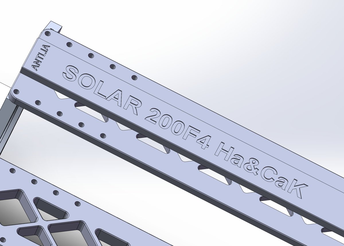 【New products】
Antlia Solar 200F4 Ha&amp;CaK is coming soon！
#solarNewtonian
#200f4HaCaK