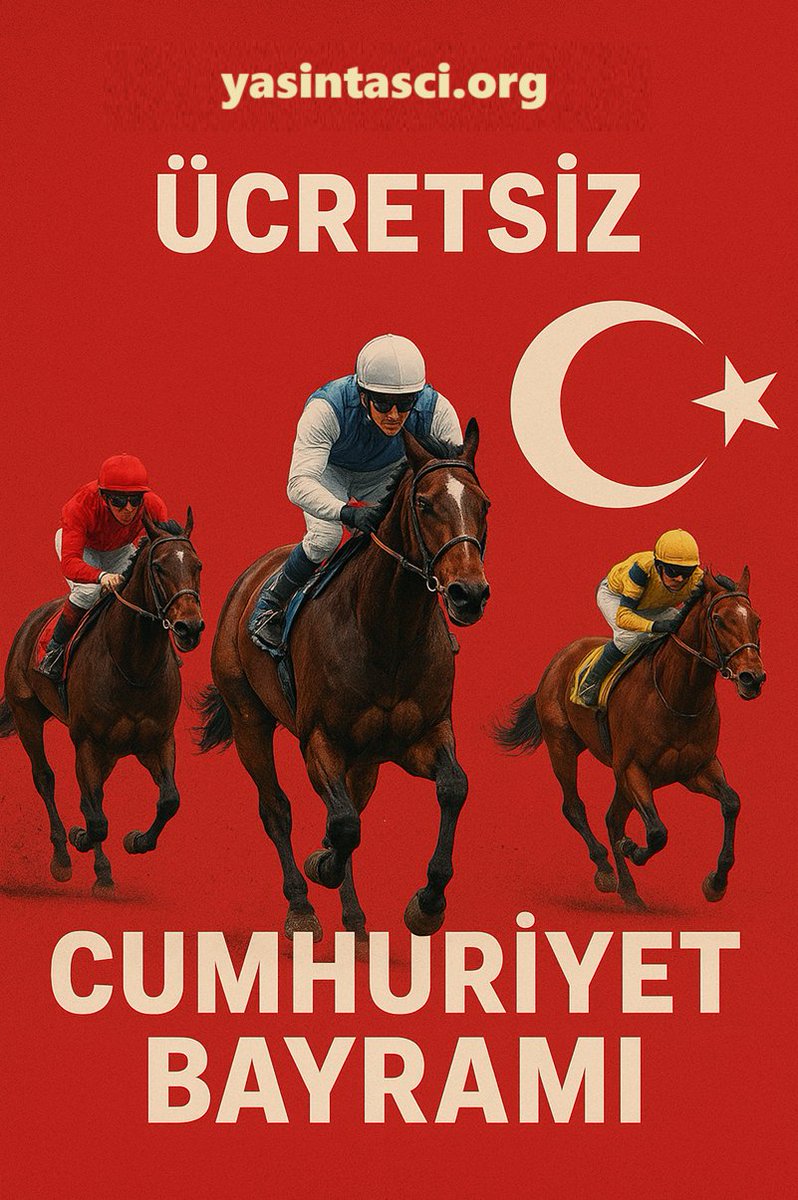 29 EKİM Cumhuriyet Bayramı özel duyurusu 🇹🇷
Cumhuriyet Bayramı’na özel olarak tüm tahminler yasintasci.org’da ücretsiz!
Yapmanız gereken tek şey, siteye üye olmak.
Hep birlikte bu özel günü kutlarken, kazanç da bizden gelsin dostlarım! 💥
Lütfen buradan beklemeyin