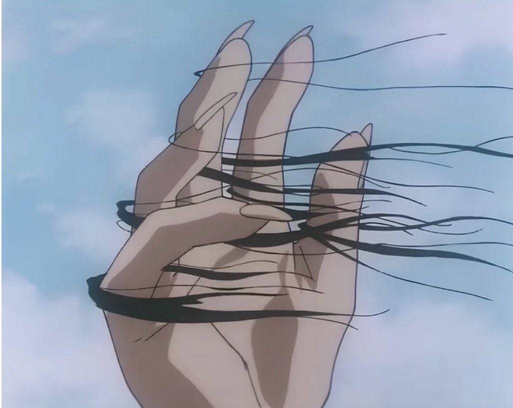 saçıma her dokunduğumda olan sey