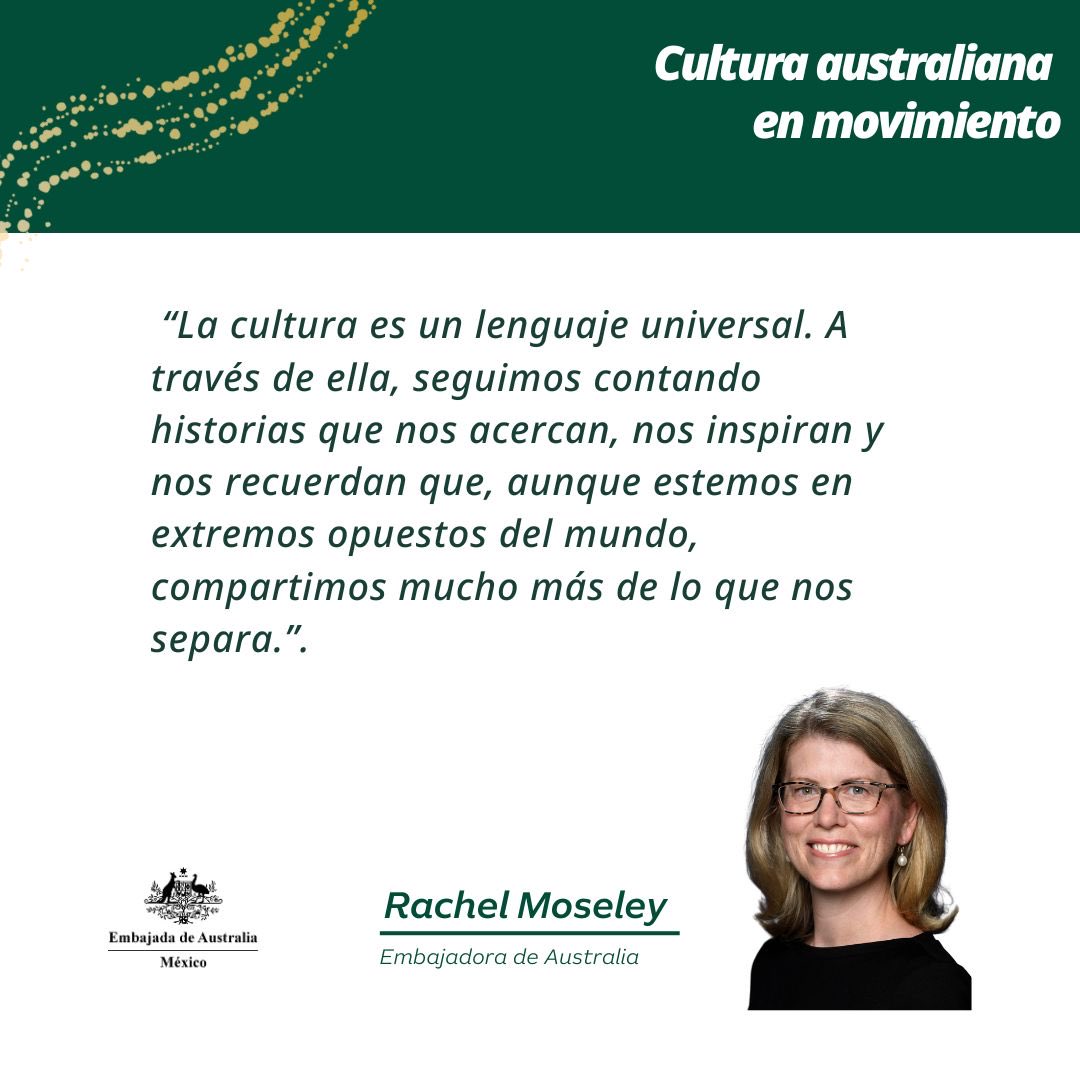 Los invito a leer mi columna en <a href="/Excelsior/">Excélsior</a>, donde comento sobre las recientes actividades artísticas y culturales de Australia en México.
🗞️: excelsior.com.mx/opinion/opinio…