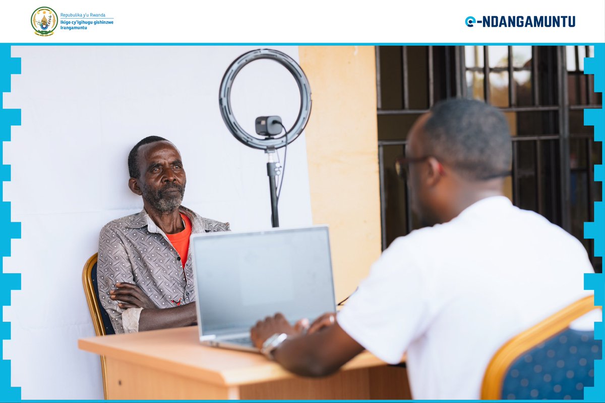 Gahunda yatangiye! Uyumunsi muri <a href="/GisagaraDistr/">Gisagara District</a> twifatanyije n’abaturage mu gutangiza ku mugaragaro igikorwa cyo kwemeza imyirondoro no gufotorwa kw’abaturage ngo bahabwe #eNdangamuntu 
Iki gikorwa kizakomereza mu mirenge n’utugari dutandukanye kugeza ku ya 23 Ugushyingo 2025.