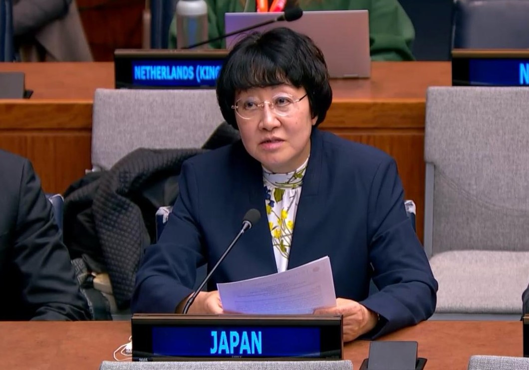 JapanDelCD's tweet image. On October 27, Ambassador Ichikawa delivered a statement on Other Disarmament Measures and International Security at the thematic debate at the #FirstCommittee of #UN General Assembly in New York, focusing on #cybersecurity and #disarmament education.
#UNGA80