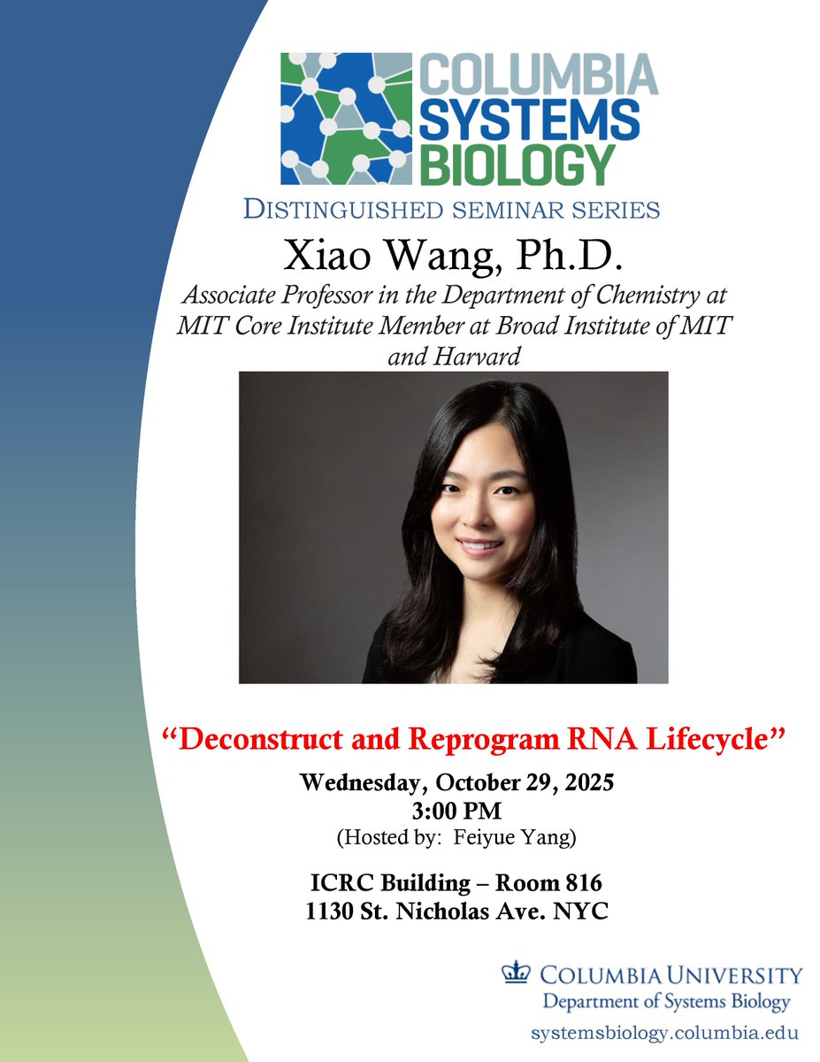 Columbia Systems Biology tweet media