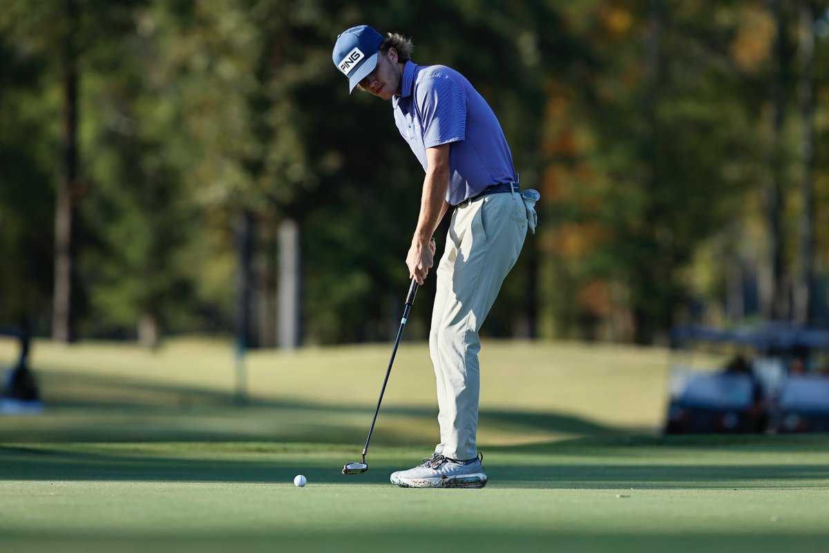 gojsutigersgolf's tweet image. Some shots from today&apos;s final round at the Belhaven Invitational

#TheeILove | #BleedTheeBlue | #TheeFormula
