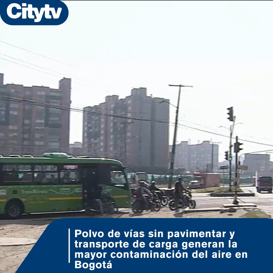 #Ambiente | El 34 % del material particulado fino proviene de vías sin pavimentar. Todos los detalles aquí👇
citytv.eltiempo.com/programas/city…