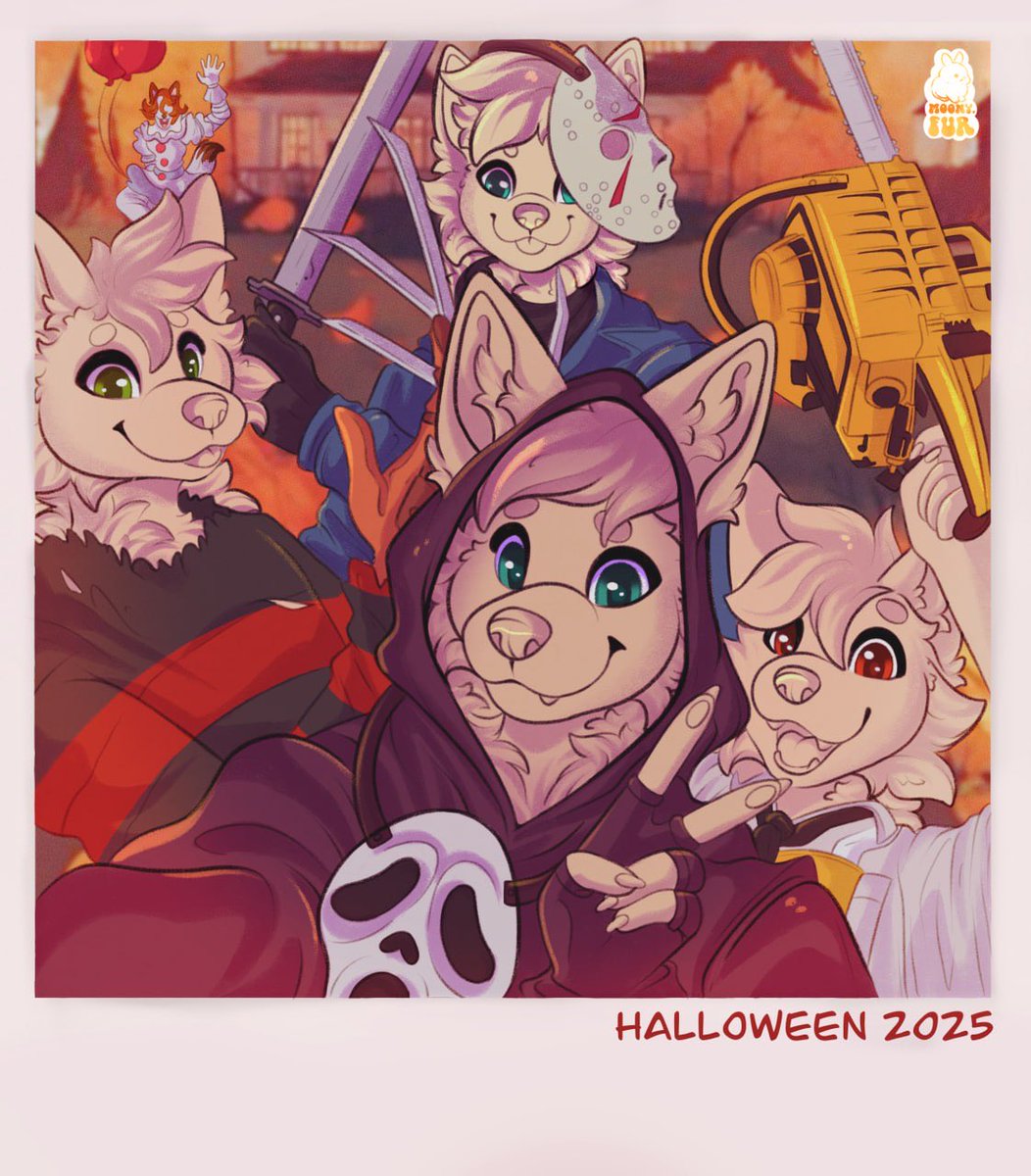 Spooky Friends Raffle! 🎃

Rules: 
~Follow me 
~tag someone and like this post
~retweet this

Ends October 31

In this ych i can draw any specie and gender! 
And if you're interested in having this YCH outside of the raffle, you can write me 

Good luck 🍀