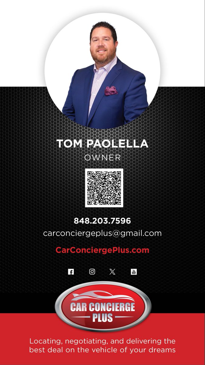 New digital business card! #carconciergeplus