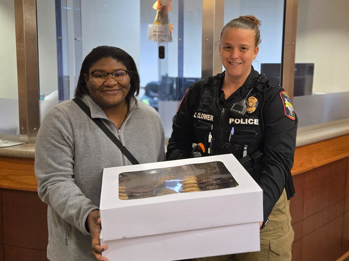 A huge thank you to our friends at Americare Carrington Place for the delicious cookies and kind gesture in honor of National First Responders Day! Your thoughtfulness and support mean so much to all of us here at the department.