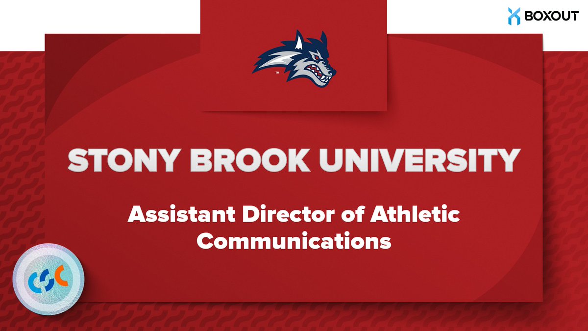 College Sports Communicators Jobs & Transactions tweet media