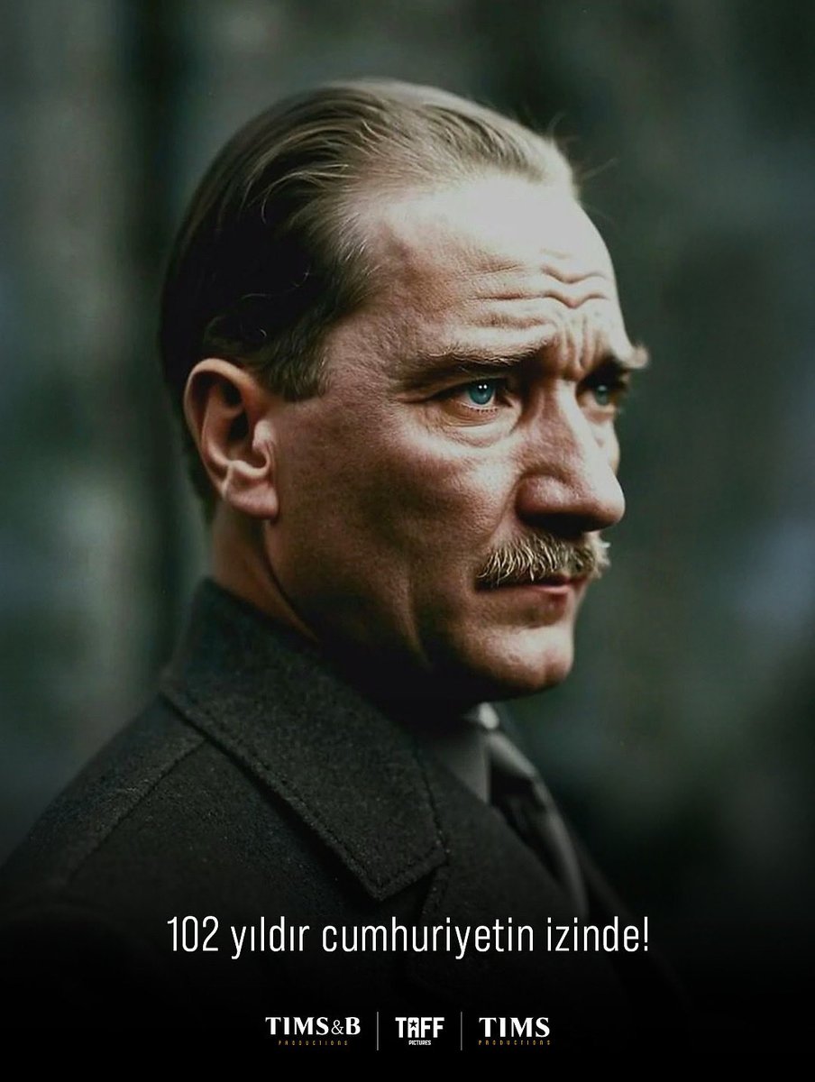 TIMSProd's tweet image. Bir milletin umudu 29 Ekim’de yeniden doğdu. Cumhuriyet, 102 yıldır bu toprakların yolunu aydınlatıyor.

29 Ekim Cumhuriyet Bayramımız kutlu olsun!