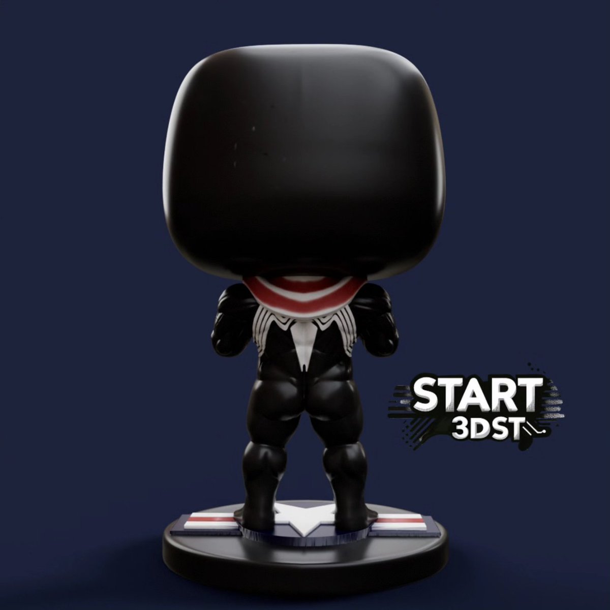 start3dst's tweet photo. Venom EEUU exclusive model for @parkers_collectibles
We continue with more projects.
#3d #anime #3dprint #3dprinting #venom #funkocollector #zbrush #chibi #blender #nomadsculpt #spiderman #bluelock #funkopop #stl #patreon #customfunko #figure #collection #stl #funkoaddict https://t.co/E7tsxItefY