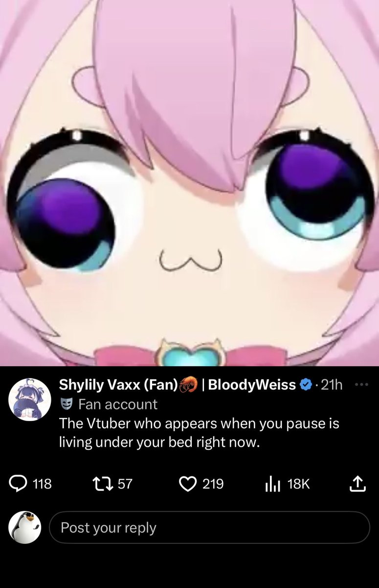PengoonReal's tweet photo. @chibidoki Yeah I know… https://t.co/V3BRckBtdv