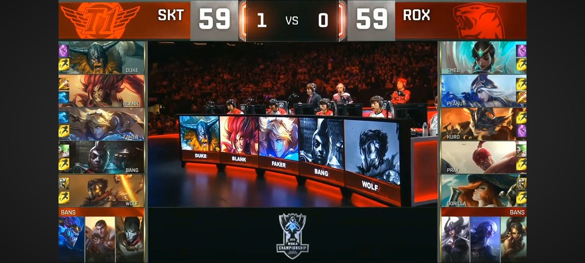 Responsables de probablemente la mejor serie y el mejor mapa de Worlds, y probablemente el mejor equipo que no ha sido campeón mundial o7