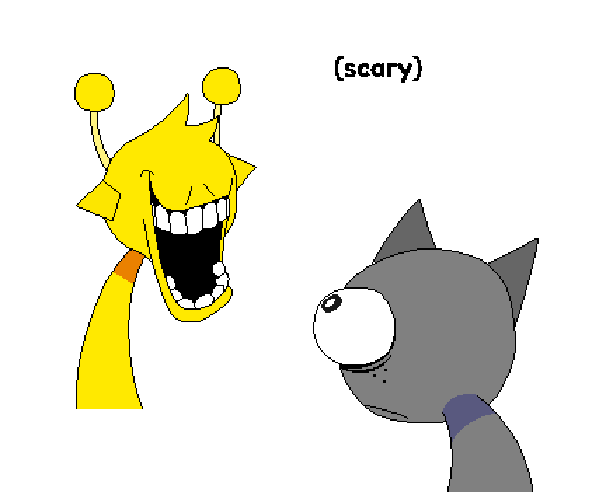 shagLSSJ's tweet photo. day 13
im convinced evil scary simon is the one who chases gray like nemesis because theyre both the main characters
#sprunki #sprunktober https://t.co/mS1Tm9S9oc
