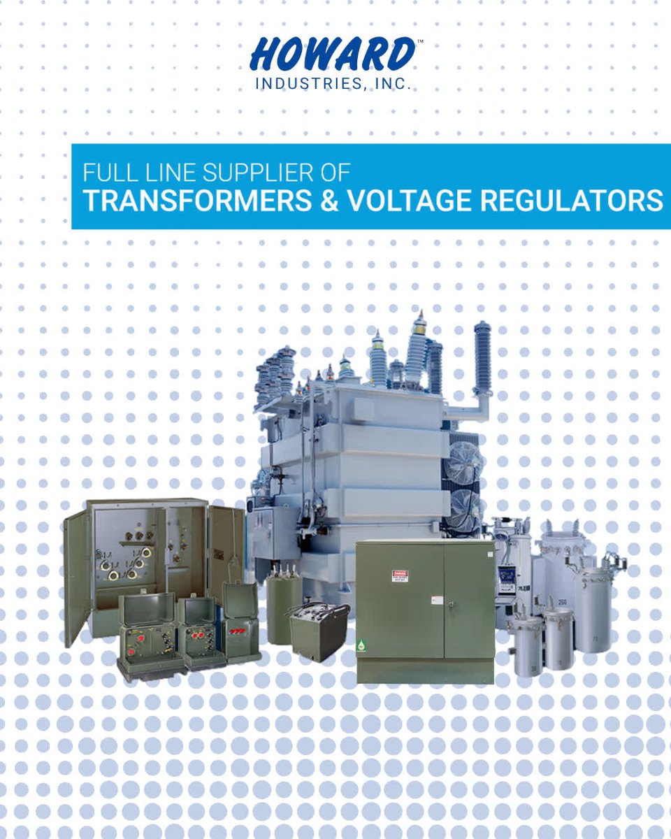 howardcomputer's tweet image. Let&apos;s talk transformer solutions.

Whether it&apos;s custom voltage, unique kVA sizes, or added features—we&apos;ve got you covered.

Learn more here: bit.ly/46XX2Vi

#Howard #Advantage #Transformer #Power #Solutions