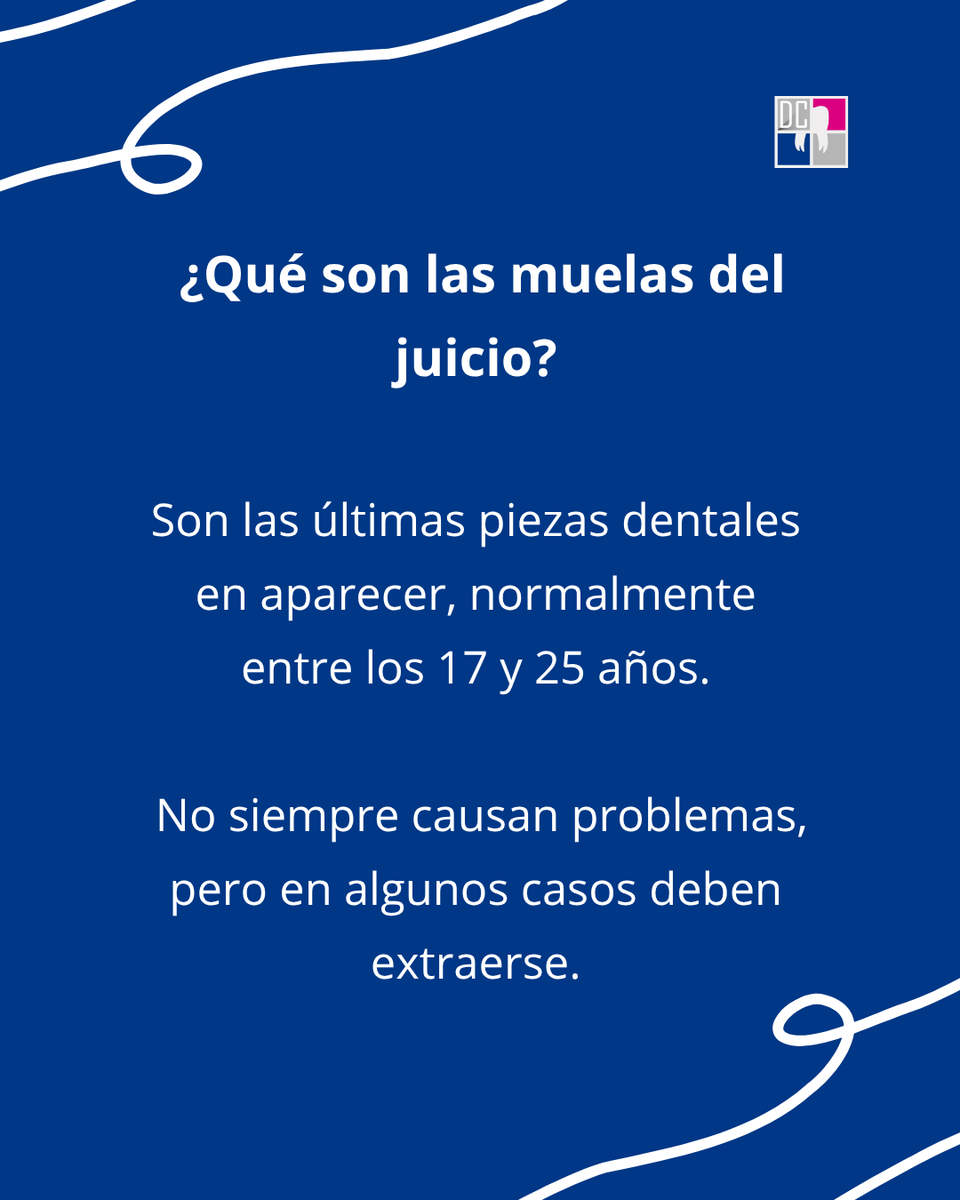 DentalClassLeon's tweet photo. 🦷 ¿Sabías que no siempre las muelas del juicio tienen espacio para salir correctamente? En muchos casos pueden causar dolor, inflamación o desplazamiento de otros dientes, por lo que su extracción preventiva es la mejor opción.

📘 Registro sanitario: 24-C251-0283 https://t.co/VeLfnDyHCf