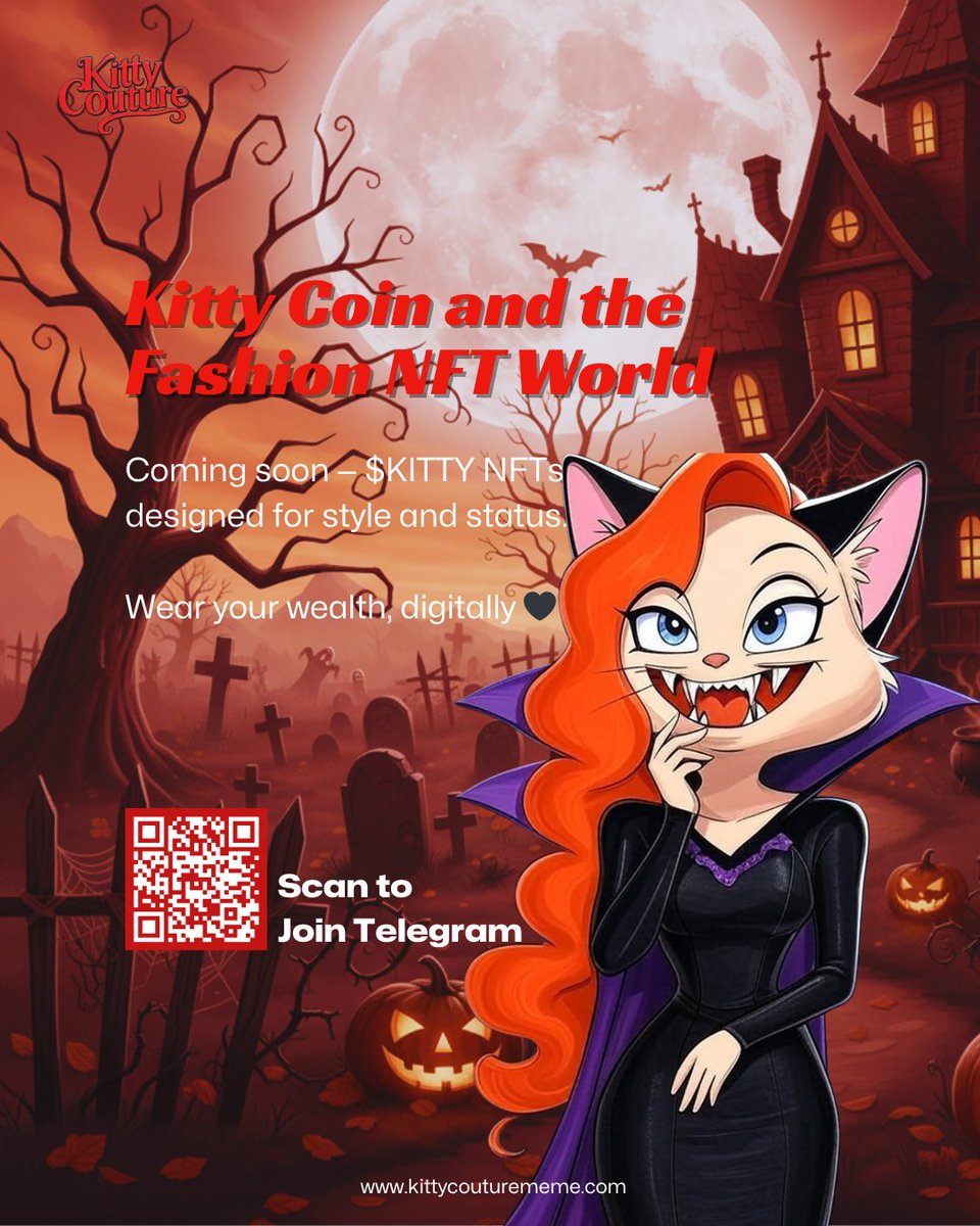 bossbabekitty's tweet photo. Wear your wealth, digitally. Are you ready to step into the Fashion NFT World? ๐
#KittyCoin #FashionNFT #DigitalWearable #NFTCommunity #WealthInStyle #ComingSoon https://t.co/DoPwIvoOGV