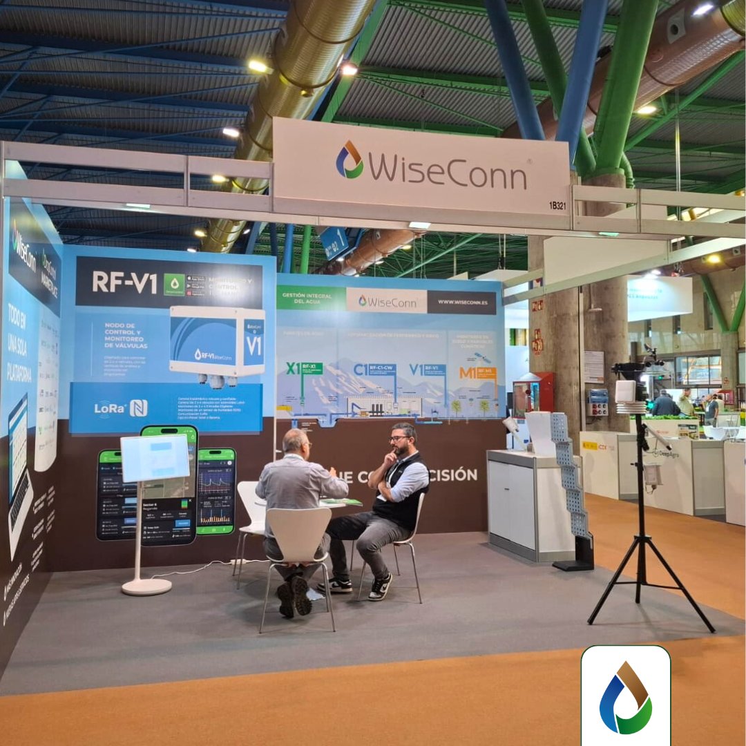 WiseconnEurope's tweet image. É iniziata @ExpoAgritech!🌱
Il nostro team ti aspetta fino al 30 ottobre allo stand 1B321. Vieni a conoscere la nostra tecnologia #DropControl e scopri come può supportare nella gestione dell’acqua in campo💧📱 Non mancare!