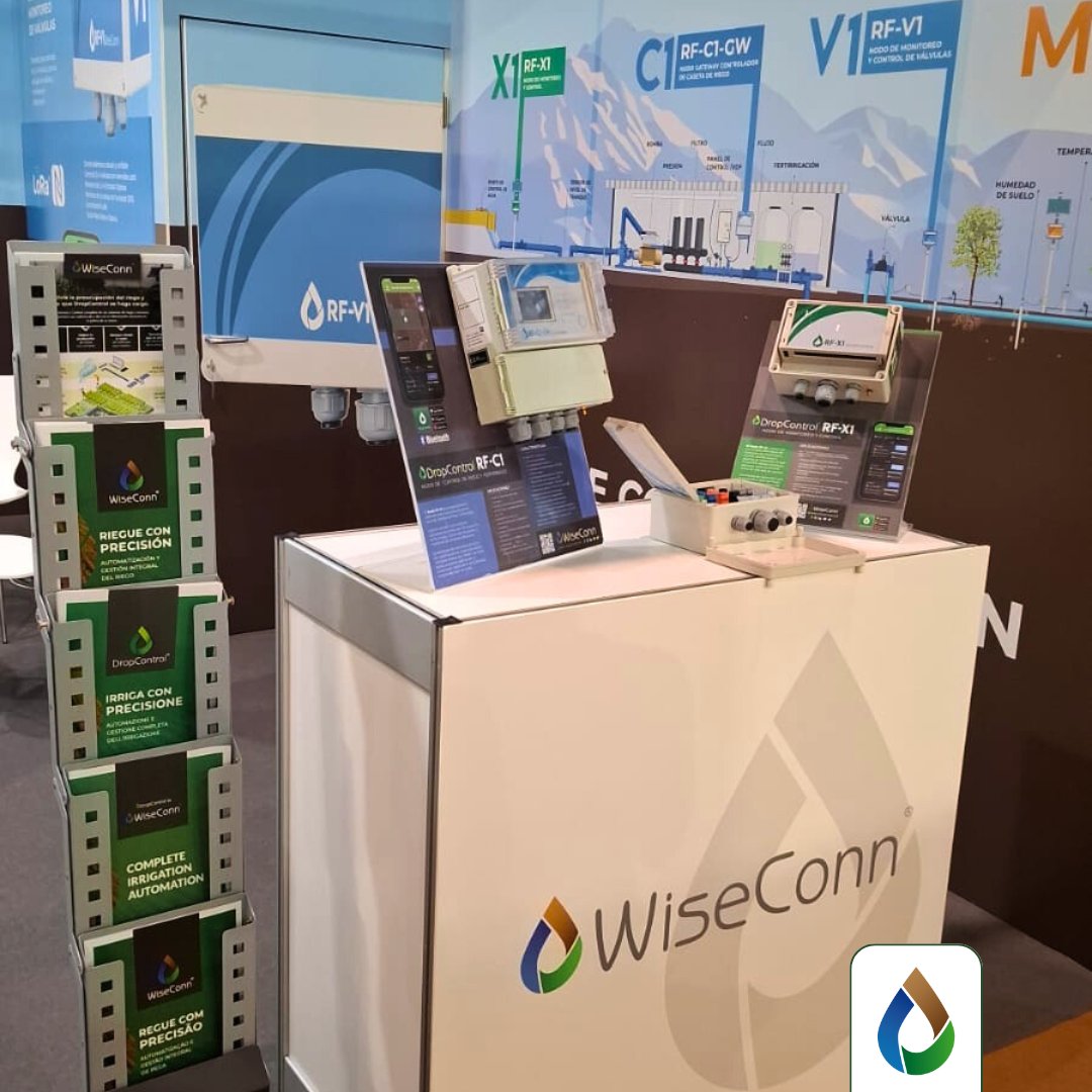 WiseconnEurope's tweet image. É iniziata @ExpoAgritech!🌱
Il nostro team ti aspetta fino al 30 ottobre allo stand 1B321. Vieni a conoscere la nostra tecnologia #DropControl e scopri come può supportare nella gestione dell’acqua in campo💧📱 Non mancare!