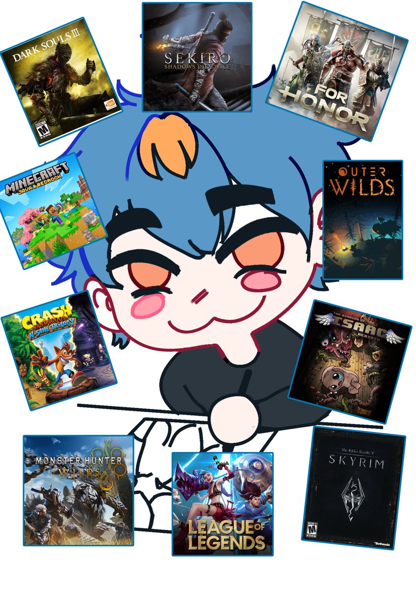 ¡10 juegardos para que me conozcan mejor!

En efecto su artista de monas chinas local tiene tremendos gustos