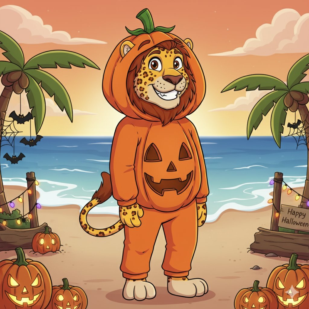 Beware of Sass O'Lantern - the roaring pumpkin 😂🎃

Happy #TrendyTuesday, Kings &amp; Queens of the Pride!
What are you going to be for Halloween? 

- <a href="/s4ssysquirrel/">sassySquirrel</a>